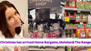 Christmas Has Arrived at Home Bargains, Matalan & The Range 