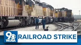 Biden calls on Congress to head off potential rail strike