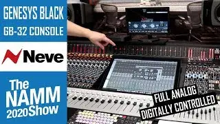 AMS Neve GENESYS BLACK: The Perfect Analog Console NAMM 2020