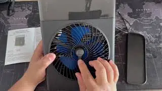 Ventilador de nebulización USB, 8000 mAh, súper útil para el verano