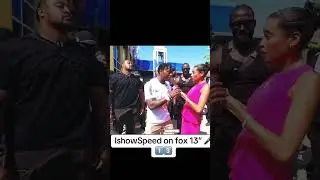 Ishowspeed on fox 13 In Memphis #ishowspeed #speedinamrica #memphis #fyp #fox13
