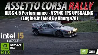 ACRally - 90 Granitic FPS - DLSS 4.5 Performance - VSYNC FPS UPSCALING (Engine.ini Mod By ilborga70)