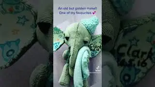 Memory bear 🥰 #handmade #elephant #memorybears