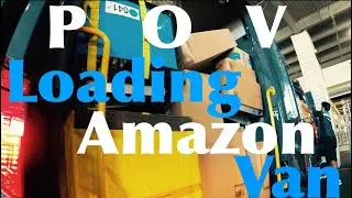POV: Amazon Delivery Driver Loading Van