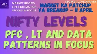 NIFTY LEVELS II PFC, LT AND DATA PATTERNS IN FOCUS -11 APRIL