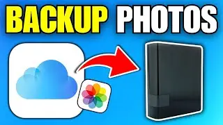 Как сделать резервную копию фотографий iCloud на внешний жесткий диск