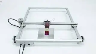 Gravura laser placute din metal (inox) / ORTUR Aufero Laser 2