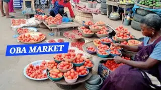 RAW MARKET VLOG| CURRENT COST OF FOOD ITEMS IN BENIN CITY, EDO STATE NIGERIA| OBA MARKET RINGROAD 