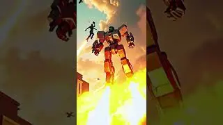Final Charge: Mech Destroyed in Sci-Fi Showdown #imaginativeplay #kidsfantasyadventure #cute