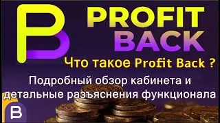 Что такое Profit Back  Подробный обзор кабинета и детальные разъяснения функционала.