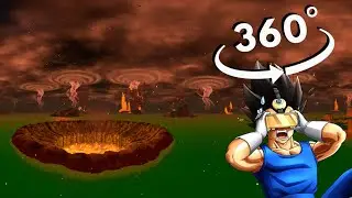 DESTROYED Planet Namek in Virtual Reality Dragon Ball Z  VR 360&deg; Video LOOK AROUND