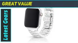 45mm JUUK Velo Silver: The Best Premium Apple Watch Band Upgrade!