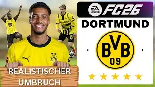 Realistischer Umbruch│So fixe ich Borussia Dortmund in 3 Saisons ⚫🟡