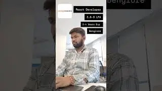 Orange Mantra is Hiring For the React Developer #09 #shorts #ytshorts #youtubeshorts #utsavchavda