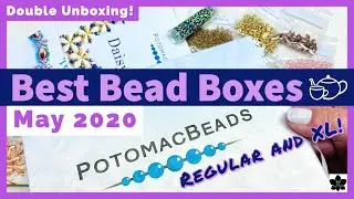Best Bead Box Subscriptions | Potomac Beads | May 2020