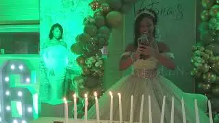Victoria's Sweet 16 Candles Ceremony