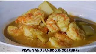 Prawn and Bamboo Shoot Curry