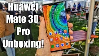 Huawei Mate 30 Pro - Unboxing & Hands on Look !!!