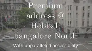 UPCOMING APARTMENTS AT HEBBAL BANGALORE NORTH BY SOUTH INDIAS TOP DEVELOPER call 6364488899