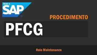 PFCG - Role Maintenance - Manuten&ccedil;&atilde;o de fun&ccedil;&otilde;es - Conceitos b&aacute;sicos na pr&aacute;tica - SAP Basis Security