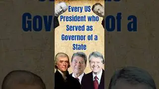 US Presidents who first served as Governors #shorts #unitedstates #usa #ushistory #history