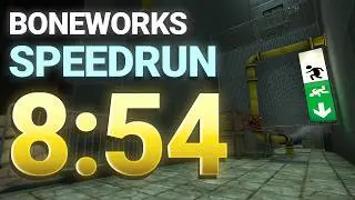 BONEWORKS NewGame+ VR Speedrun in 8:54