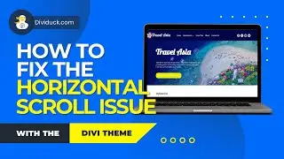 Fix horizontal scroll issue in Divi