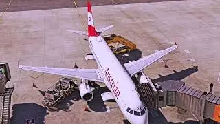Austrian A320 Vienna(VIE) - Berlin(BER) Flight Simulator Experience