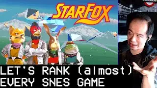 Star Fox Is Furries in Space With Barrel Rolls | LET'S RANK (almost) EVERY SNES GAME (Part 31)