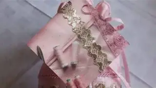 Praktischer Trachten-Beutel als Brautgeschenk, selfmade
