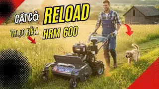 Reload HRM 600 Handheld Grass Trimmer with 10HP Diesel Engine, Extremely Powerful and Efficient