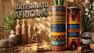 2 ideias de artesanato étnico/África