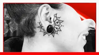 50+ Cute Behind The Ear Tattoos For Women (2020) Small Designs !