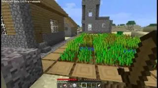 Minecraft 1.8 NPC Village First Impressions