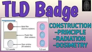 TLD BADGE - CONSTRUCTION & PRINCIPLE! THERMOLUMINESCENT DOSIMETER! #radiation #radiationprotection