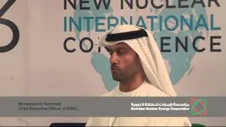 NNIC 2013: Mohammed Al Hammadi, CEO of Emirates Nuclear energy Corporation