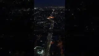 Night City Light Drone-Shots
