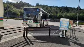 近江鉄道バス　前面展望　三井アウトレットパーク～美松台～野洲駅