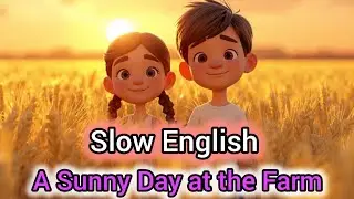 Learn English Listening A1 &ndash; Easy Farm Day Story for Beginners | Daily English Practice