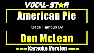 American Pie - Don McLean KARAOKE Without Backing Vocals
