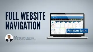 Webinar: How to Navigate the FirstMetroSec New Website