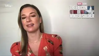 Daniel Brühl & Emily VanCamp Interviews - The Falcon & The Winter Soldier - Jabba's Movies