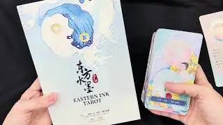 Review bộ b&agrave;i | Eastern Ink Tarot (Standard Version) | Unboxing & flip though
