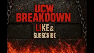 UCW Breakdown | WWE 2K25 EFED | Roster Spots Open | Extreme Rules Night (Portrait)