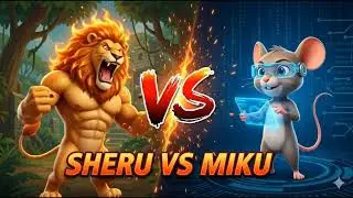 #TThe Lion and the Tech-Savvy Mouse Moral Story for Kids | Tiny Tales TV