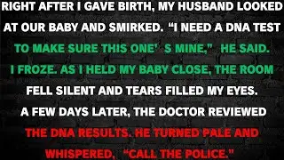 My husband demanded a DNA test after birth&hellip; days later, the doctor called the police