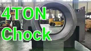 4TON Chock machining - Vertical lathe, Turning, CNC Lathe