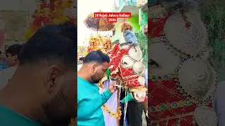 28 Rajab Juloos Hallaur 2026 zuljanah #shortsfeed #shortvideos #shorts
