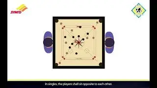Sitting Position | Carrom Rule Book | ICF