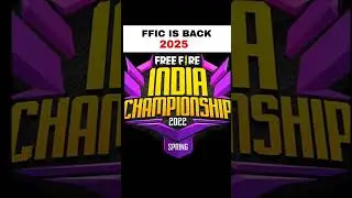 FFIC IS BACK OFFICIAL 2025 ESPORTS IS BACK 🤗🗿..#viralreel #freefire #freefirevideos #shortsviral #ff